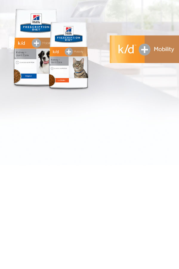 Hill's Prescription Diet k/d + Mobility per la salute dei reni ed articolazioni 