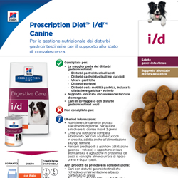 Pagine della Chiave Prescription Diet™ i/d™